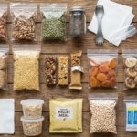 ready to eat food for travel organized travel kit